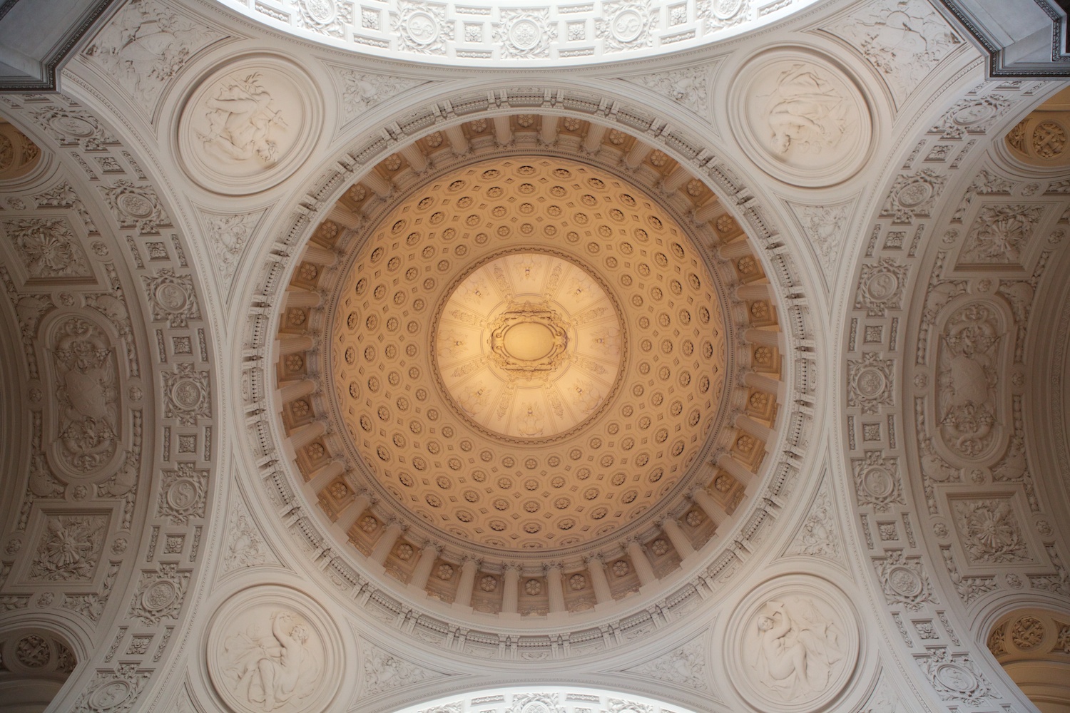 the interior dome of City Hall