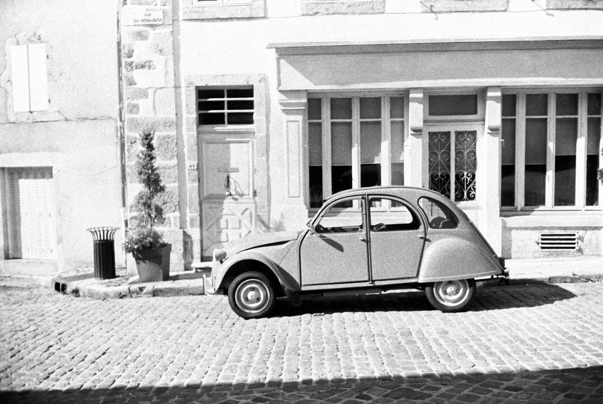 an old french car